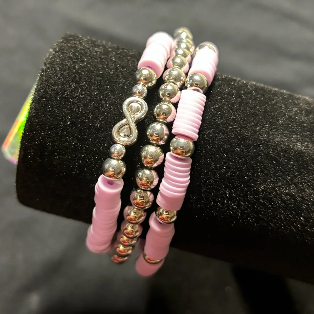 🌹 Infinity clay bracelet